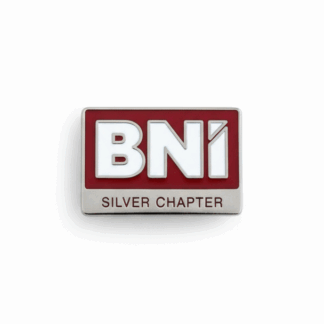 Silver Chapter Pin (Magnetic) (Pack of 10)