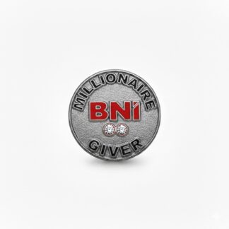 Millionaire Giver 2 Stone Pins (Magnetic) (Pack Of 10)