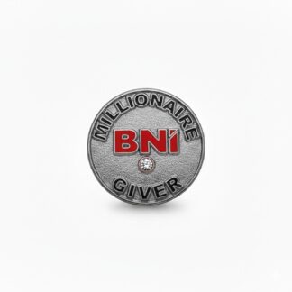 Millionaire Giver 1 Stone Pins (Magnetic) (Pack Of 10)